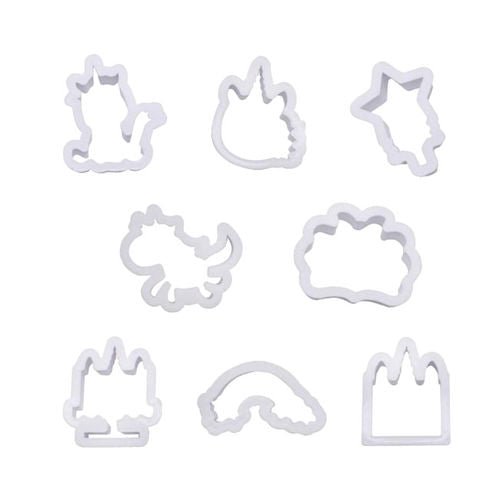 Set de cortadores unicornio